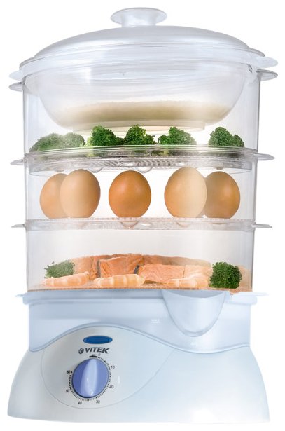 Пароварка VITEK VT-1551-01																		 — описание, фото, цены в интернет-магазине PT Stores