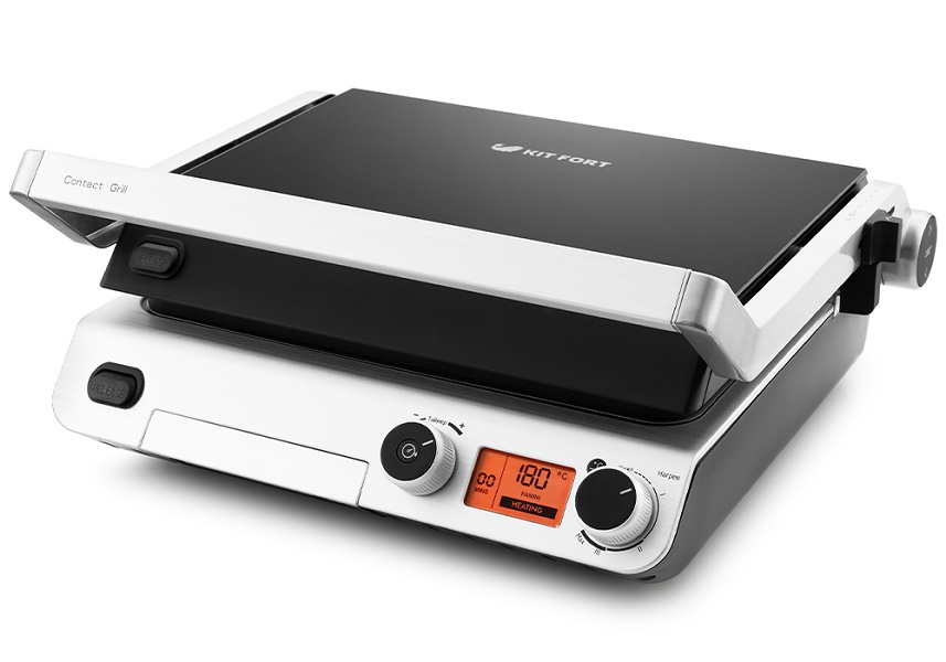 Электрический гриль Kitfort KT-1640																		 — описание, фото, цены в интернет-магазине PT Stores