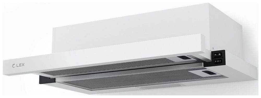 Вытяжка встраиваемая LEX Hubble G 500 белый/стекло белое																		 — описание, фото, цены в интернет-магазине PT Stores