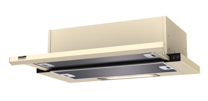 Вытяжка встраиваемая KRONA KAMILLA slim 500 ivory																		 — описание, фото, цены в интернет-магазине PT Stores