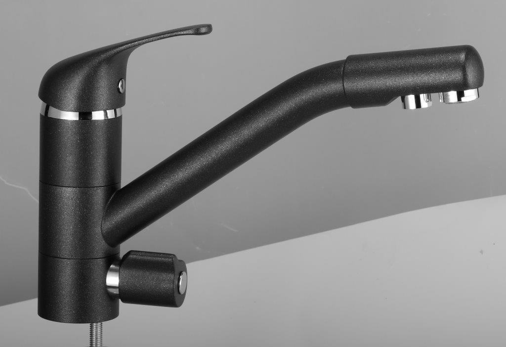 Смеситель KUPPERSBERG ECO KG2665 BLACK METAL																		 — описание, фото, цены в интернет-магазине PT Stores