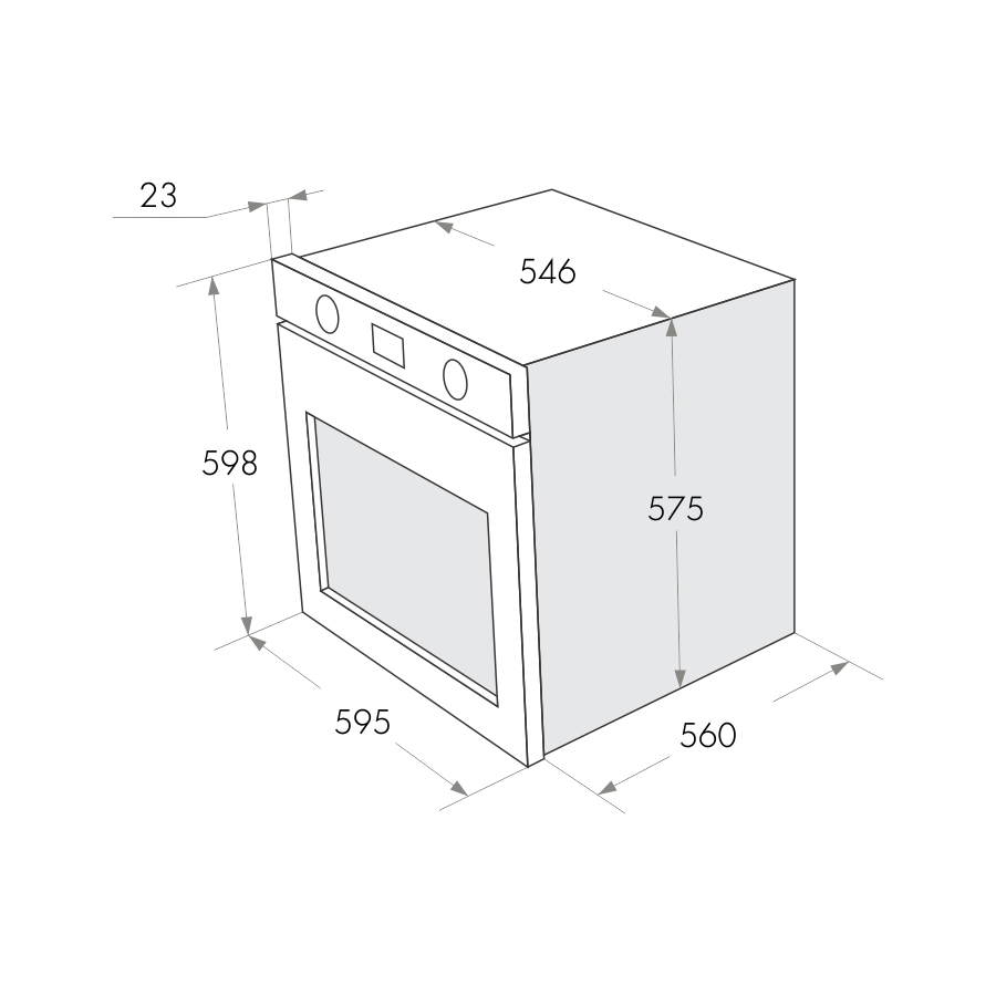 Купить Газовый духовой шкаф MAUNFELD MGOGG 673RBG TM — Фото 11