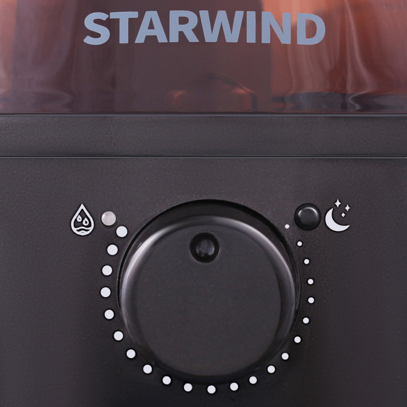 Купить Увлажнитель воздуха Starwind SHC1223 темно-коричневый — Фото 4