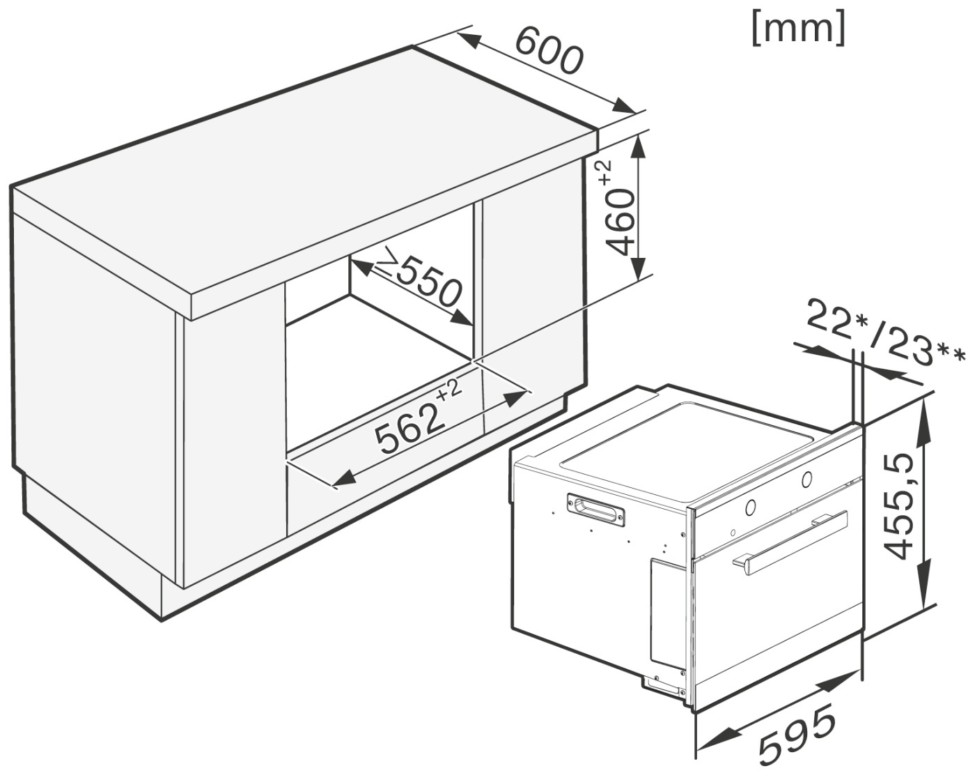 Купить Встраиваемая СВЧ печь MIELE M6262TC OBSW черный обсидиан — Фото 4