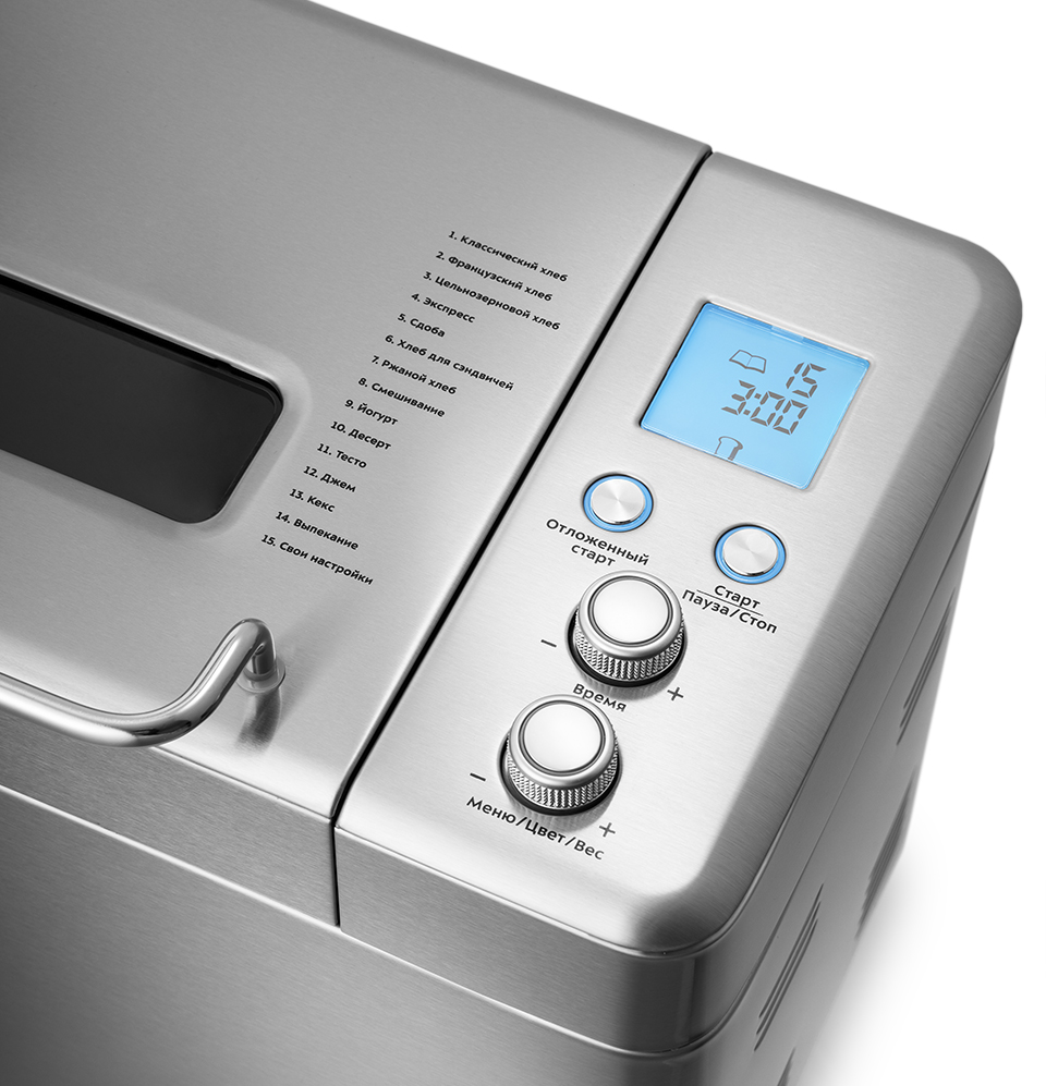 Купить Хлебопечь Kitfort КТ-304 нерж — Фото 2