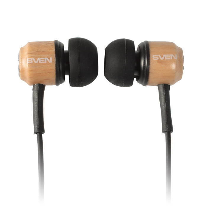 Купить Наушники SVEN SEB 12 WD черный, светлое дерево — Фото 2