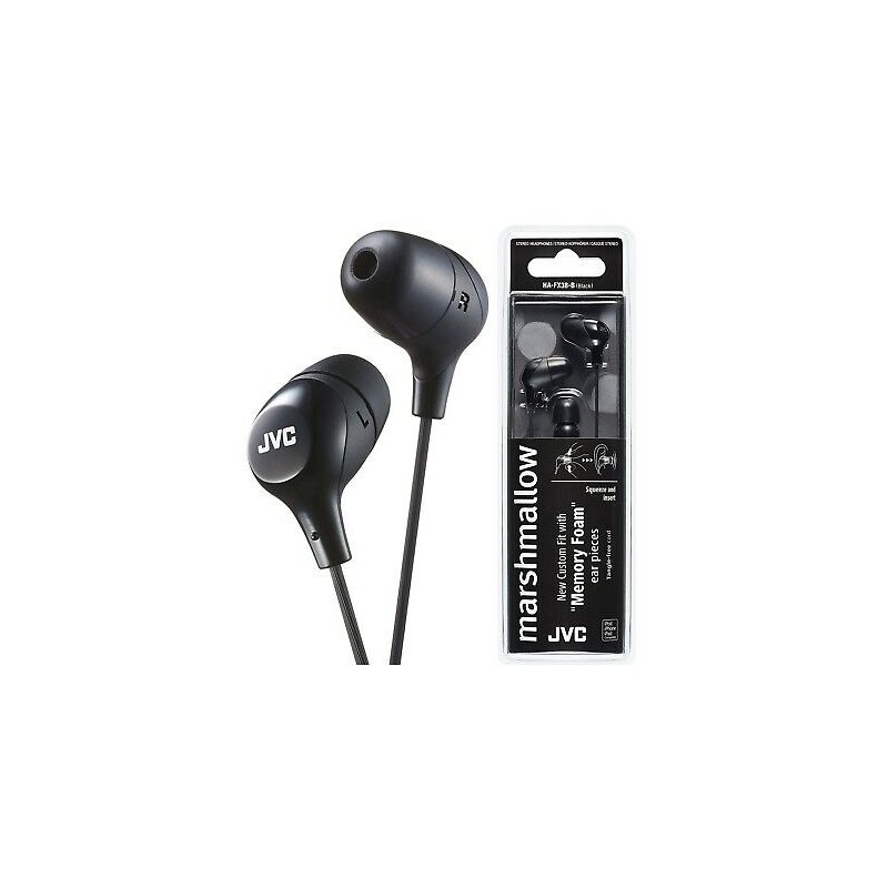 Купить Наушники JVC HA-FX38-B-E черный — Фото 2
