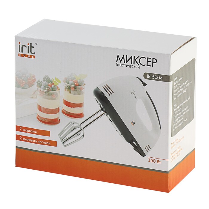 Купить Миксер IRIT IR-5004 белый — Фото 2