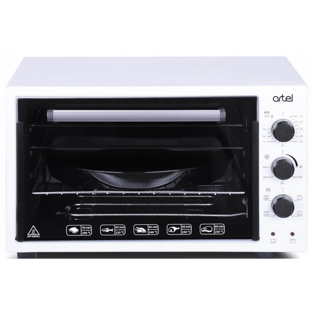 Мини-печь ARTEL MD 3618  L  белый																		 — описание, фото, цены в интернет-магазине PT Stores