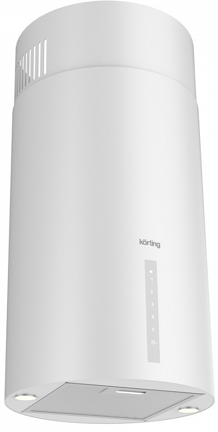 Островная вытяжка KORTING KHA 39970 W Cylinder																		 — описание, фото, цены в интернет-магазине PT Stores