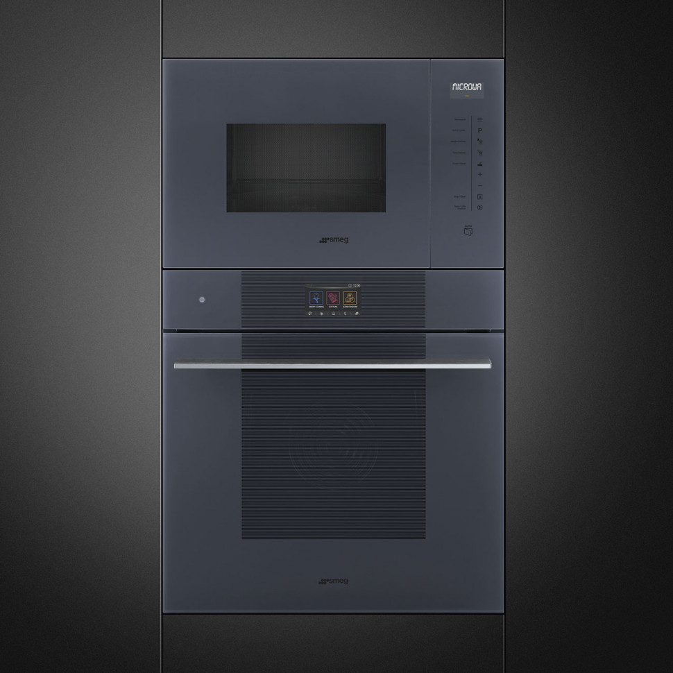 Купить Встраиваемая СВЧ печь Smeg FMI125G — Фото 2