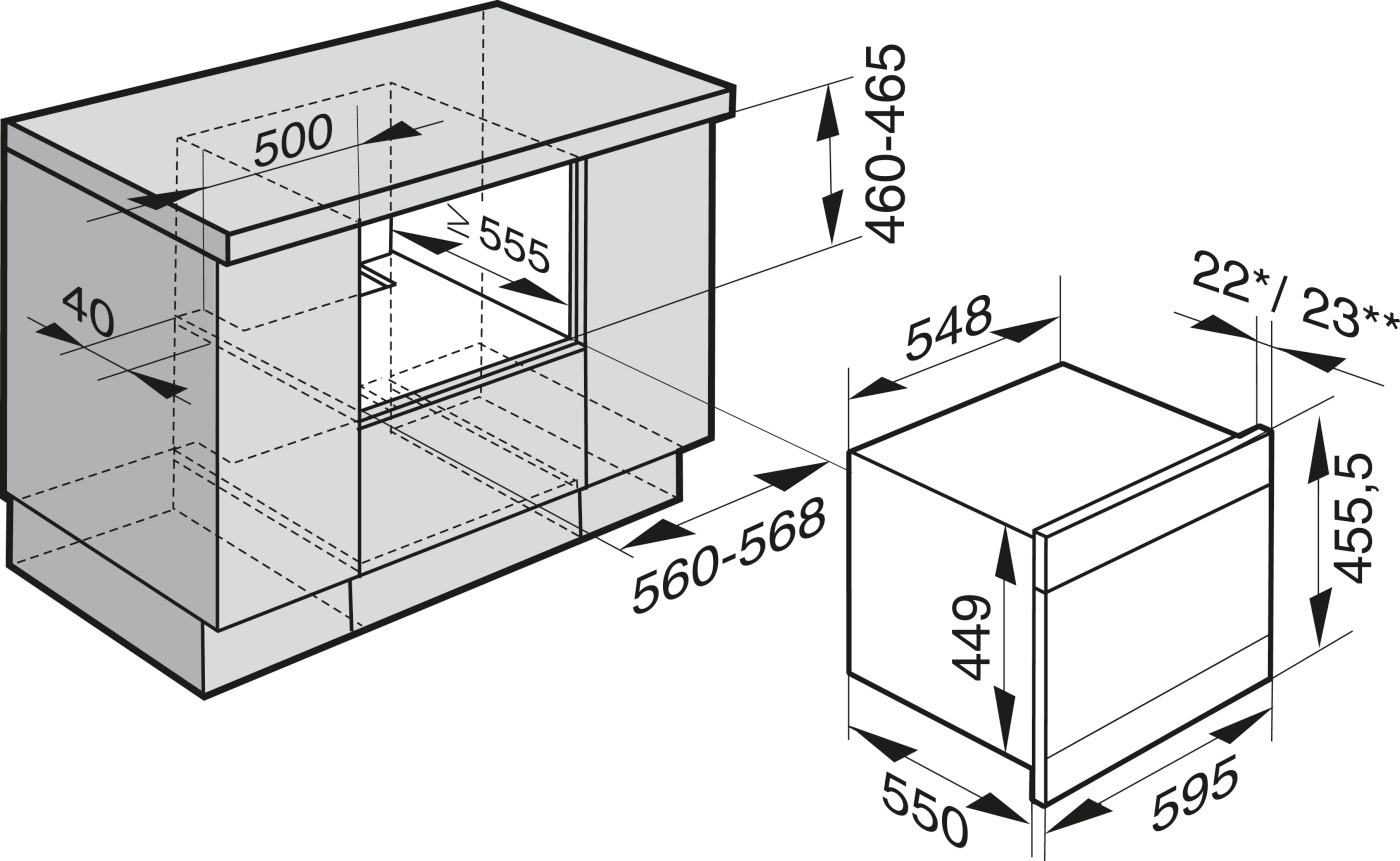 Купить Электрический духовой шкаф MIELE DGC6600 OBSW — Фото 3
