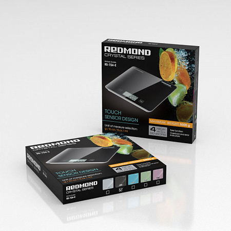 Купить Кухонные весы Redmond RS-724-Е белый — Фото 2