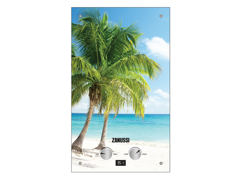 Водонагреватель газовый Zanussi GWH 10 Fonte Glass Paradiso																		 — описание, фото, цены в интернет-магазине PT Stores