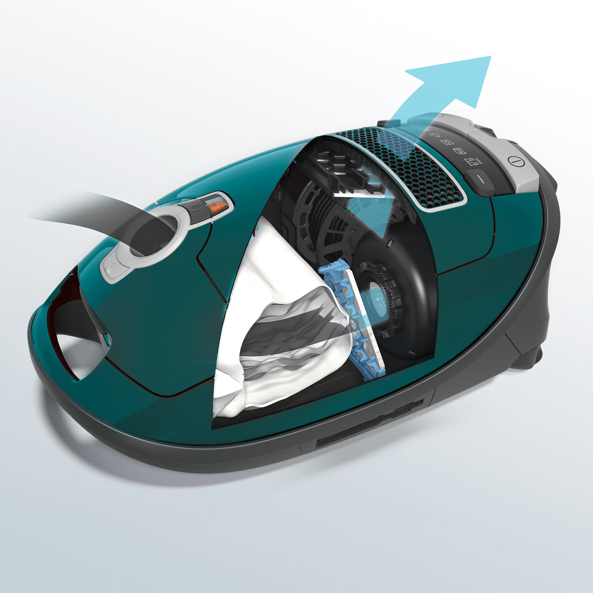 Купить Пылесос Miele Complete C3 Active PowerLine Petrol — Фото 4