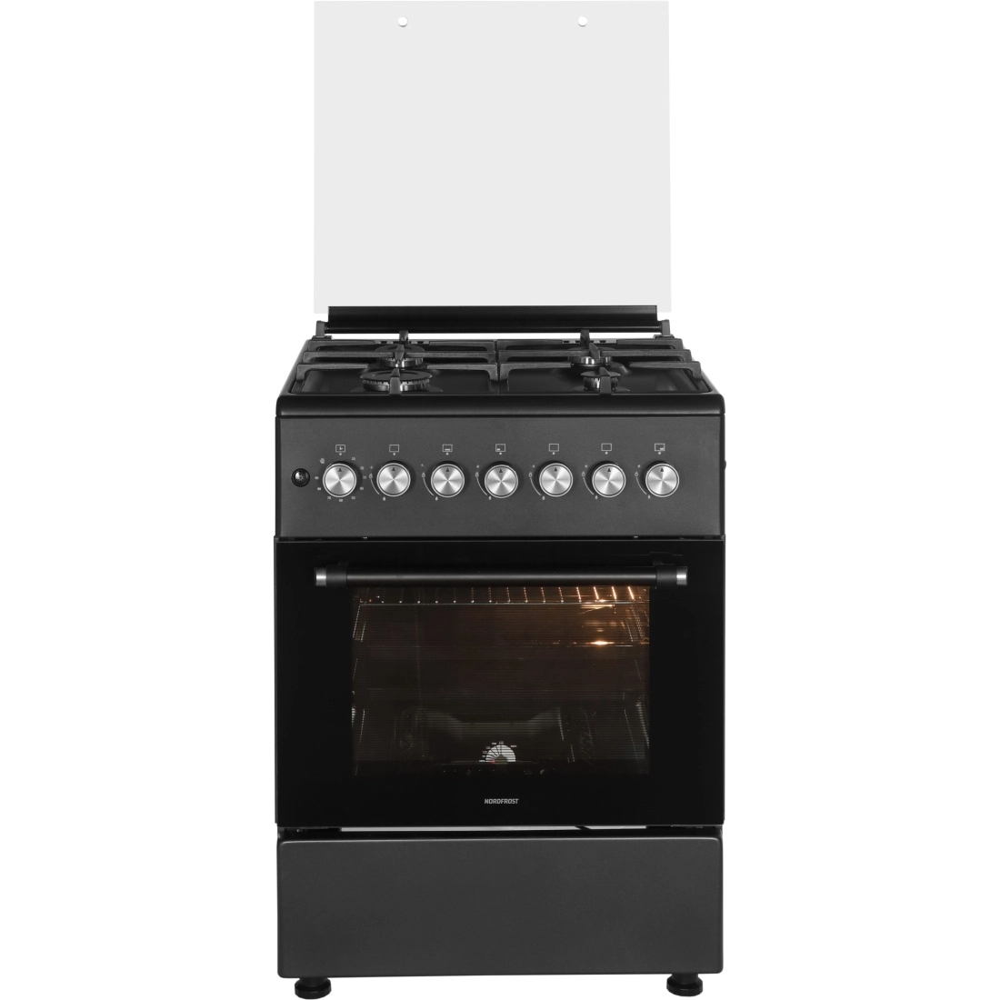 Газовая плита NORDFROST GG 6064 Gd																		 — описание, фото, цены в интернет-магазине PT Stores