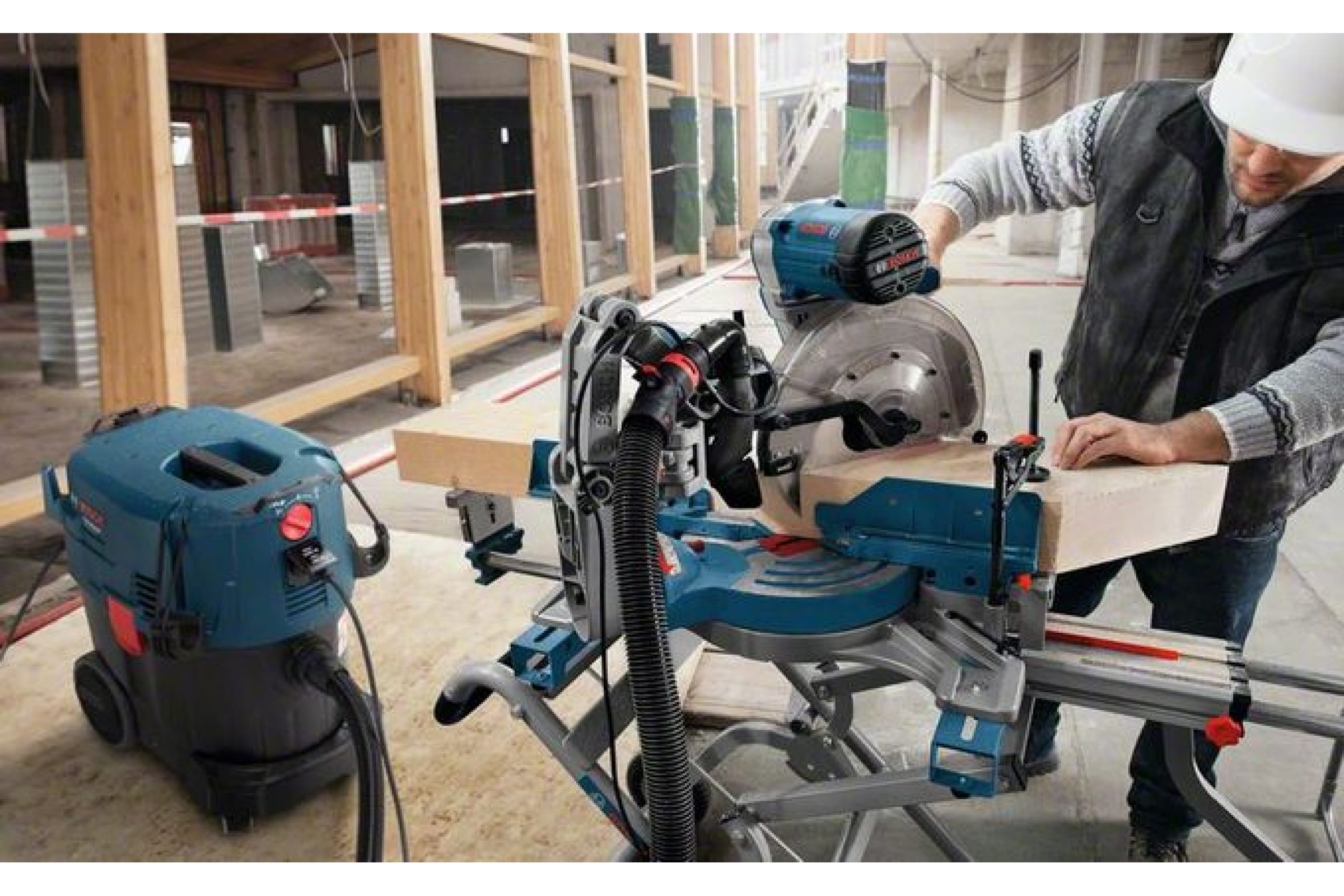 Купить Пылесос Bosch GAS 35 L SFC+ синий — Фото 4