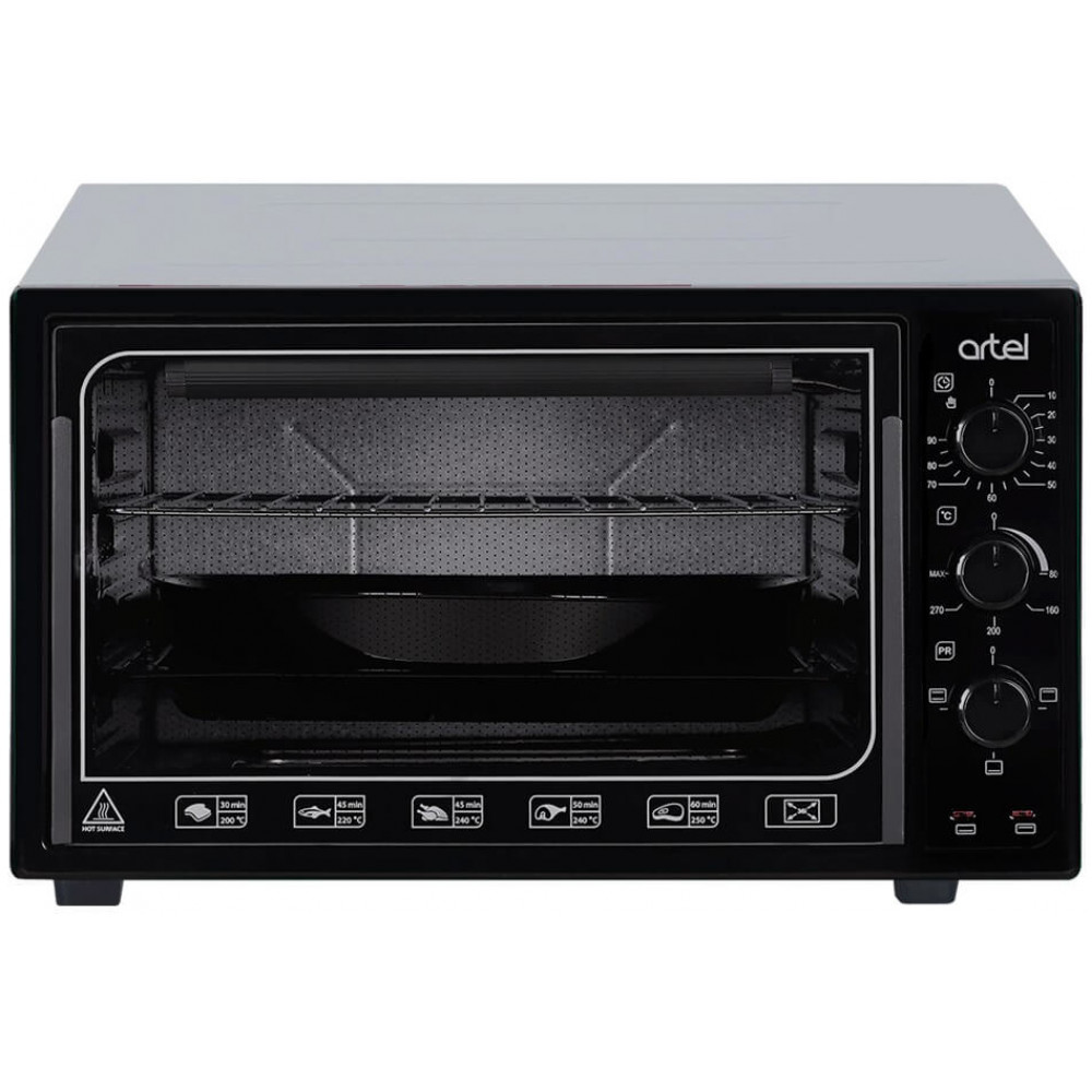 Мини-печь ARTEL MD 3216 L черная																		 — описание, фото, цены в интернет-магазине PT Stores