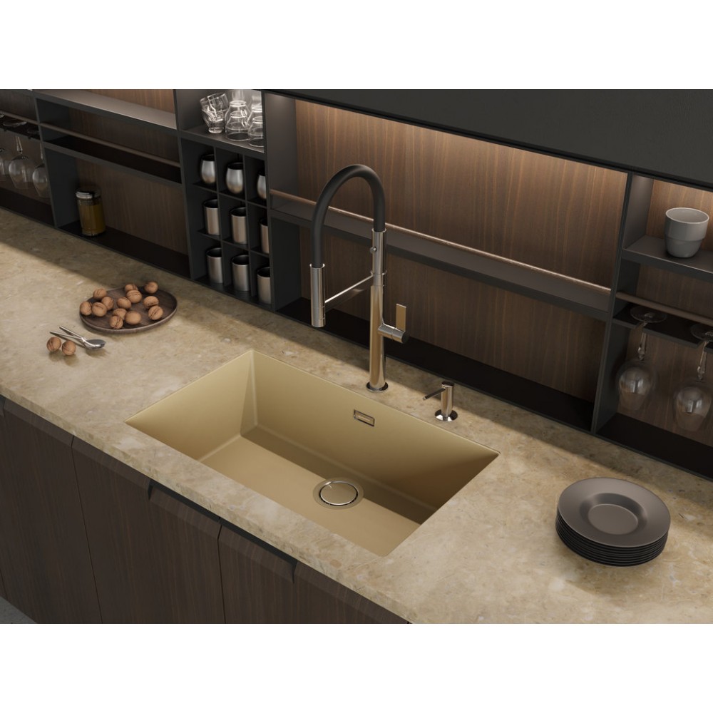 Купить Мойка OMOIKIRI Yamakawa 75T-U/I-BL Tetogranit/черный — Фото 5