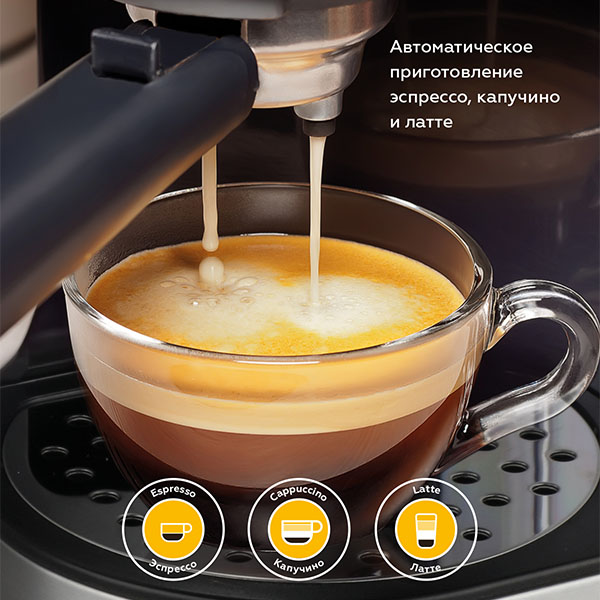 Купить Кофеварка BQ BQ CM9002  Steel-Black — Фото 2