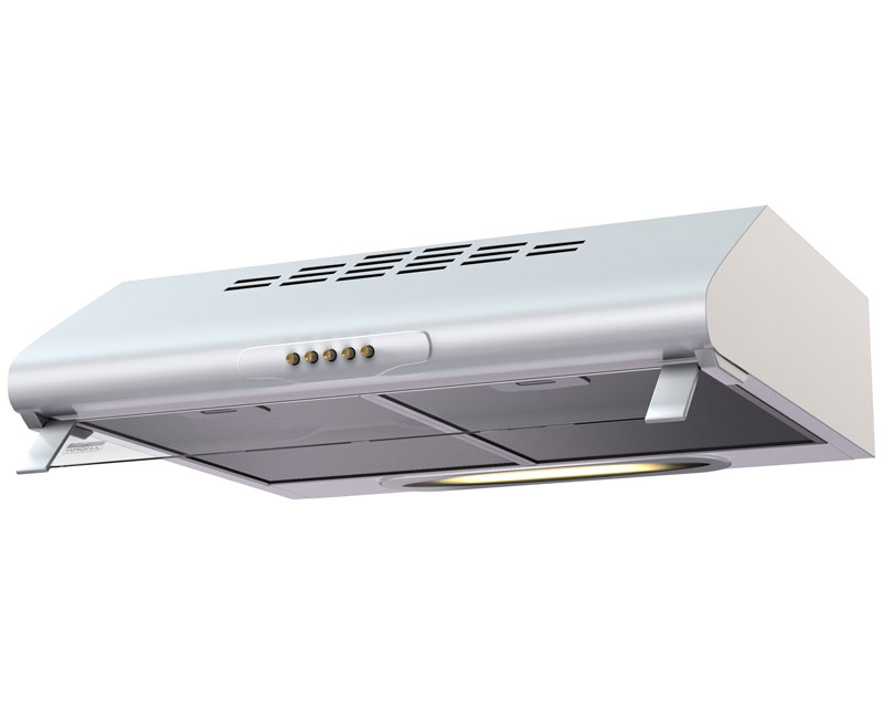 Плоская вытяжка KRONA KAREN 600 white push button																		 — описание, фото, цены в интернет-магазине PT Stores