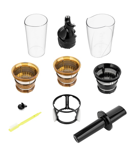 Купить Соковыжималка Kitfort KT-1106-1, красный/черный — Фото 3