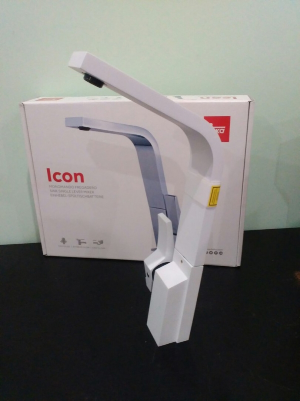 Купить Смеситель TEKA IC 915 WHITE 3/8" — Фото 4