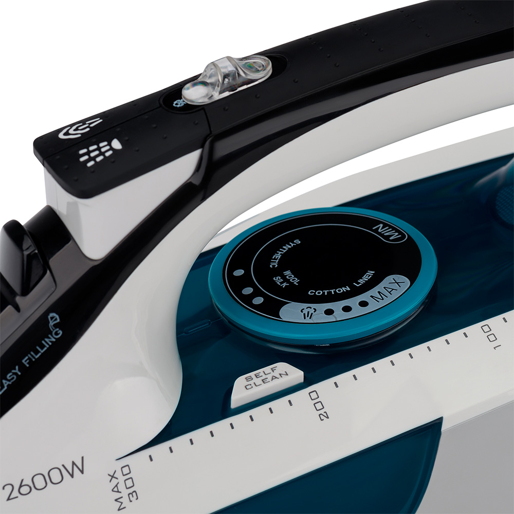 Купить Утюг POLARIS PIR 2695AK белый/бирюзовый — Фото 9