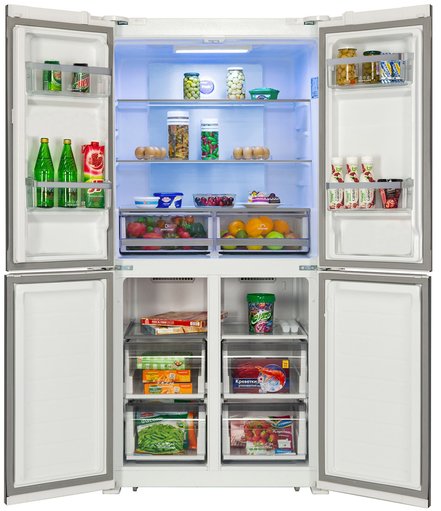 Купить Холодильник HIBERG RFQ-490DX NFGW inverter — Фото 2