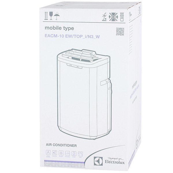 Купить Мобильный кондиционер Electrolux EACM-10 EW/TOP/N3_W — Фото 4