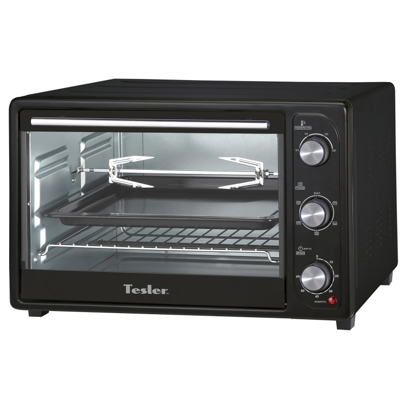 Мини-печь TESLER EOGC-4500 BLACK																		 — описание, фото, цены в интернет-магазине PT Stores