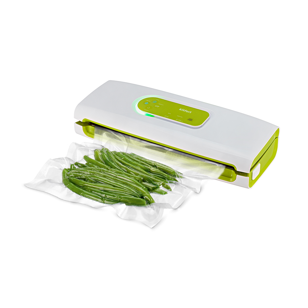 Вакууматор Kitfort КТ-1511-2 белый/салатовый																		 — описание, фото, цены в интернет-магазине PT Stores