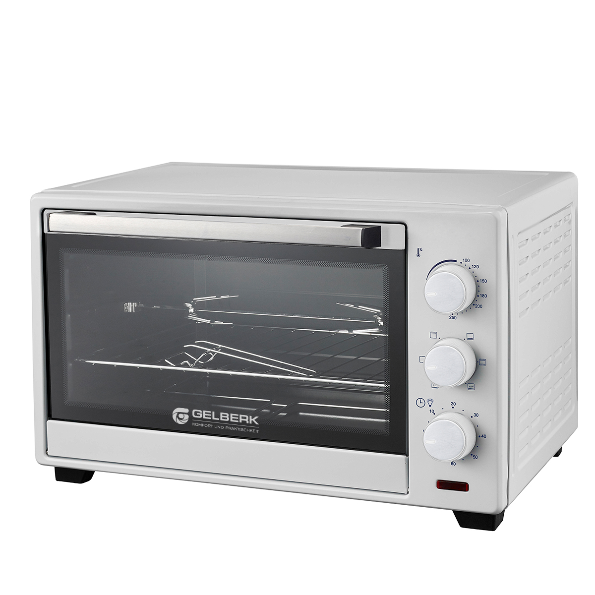 Мини-печь Gelberk GL-26W																		 — описание, фото, цены в интернет-магазине PT Stores