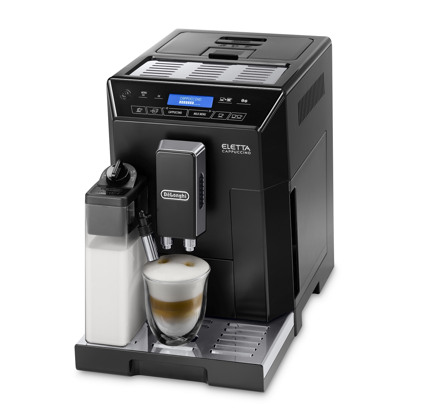 Кофемашина Delonghi ECAM 44 660 B																		 — описание, фото, цены в интернет-магазине PT Stores