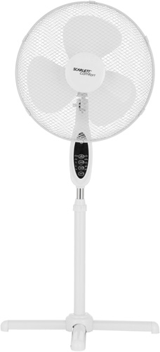 Вентилятор Scarlett SC-SF111RC08 белый																		 — описание, фото, цены в интернет-магазине PT Stores
