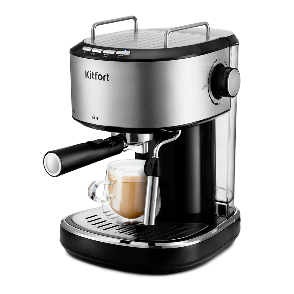 Кофеварка Kitfort KT-754																		 — описание, фото, цены в интернет-магазине PT Stores