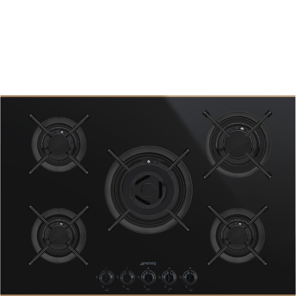 Газовая варочная панель SMEG PV675CNR																		 — описание, фото, цены в интернет-магазине PT Stores