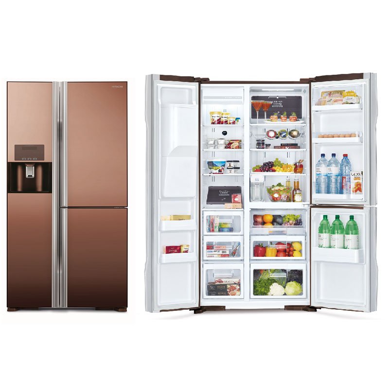 Холодильник HITACHI R-M 702 GPU2X MBW																		 — описание, фото, цены в интернет-магазине PT Stores