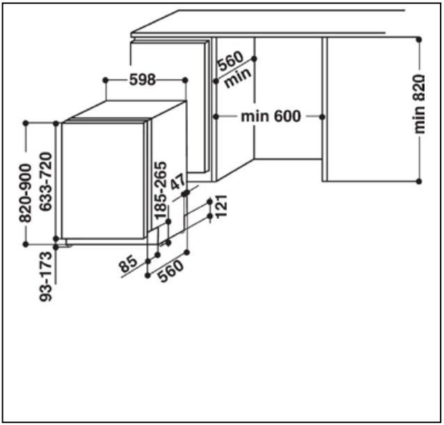 Купить Встраиваемая посудомоечная машина Whirlpool WIC 3B16 — Фото 6