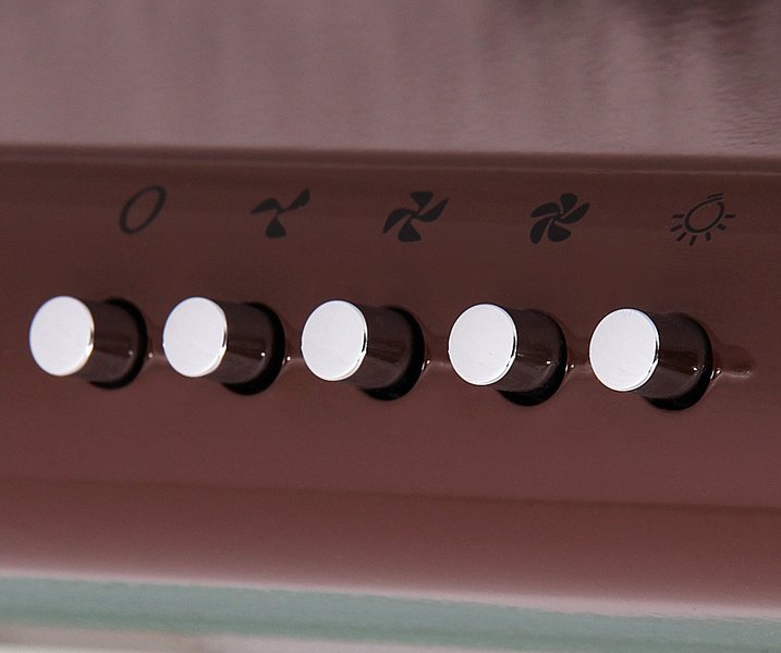 Купить Плоская вытяжка MAUNFELD MP360-1 КОРИЧНЕВЫЙ gl — Фото 2