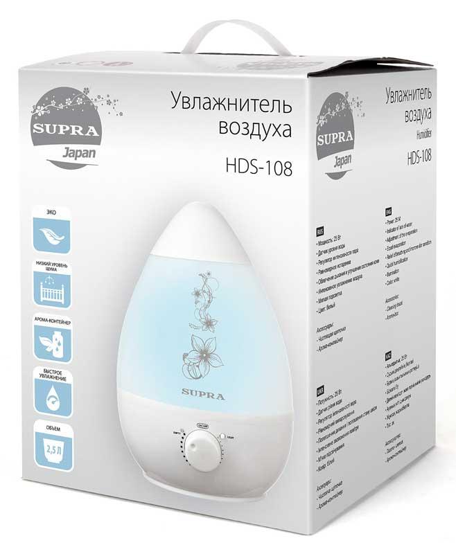 Купить Увлажнитель воздуха SUPRA HDS-108 — Фото 2
