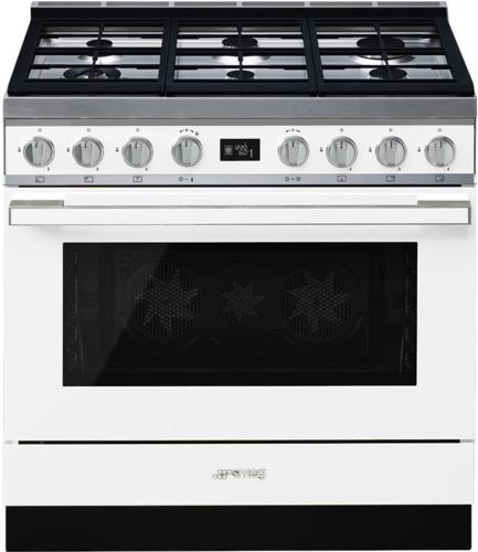 Комбинированная плита SMEG CPF9GMWH																		 — описание, фото, цены в интернет-магазине PT Stores