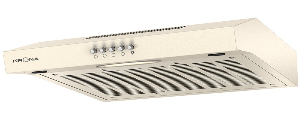 Плоская вытяжка KRONA ERMINA 500 ivory PB																		 — описание, фото, цены в интернет-магазине PT Stores