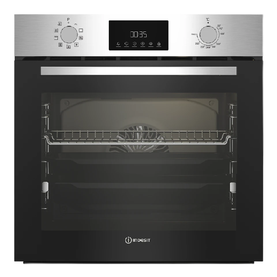 Электрический духовой шкаф Indesit IFE 3841 JC IX																		 — описание, фото, цены в интернет-магазине PT Stores