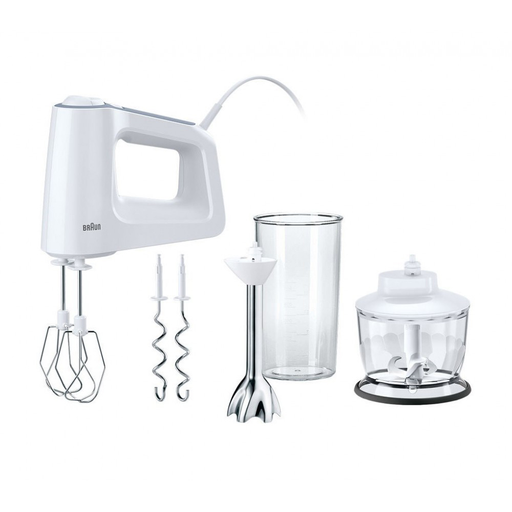 Миксер BRAUN HM 3137 WH																		 — описание, фото, цены в интернет-магазине PT Stores