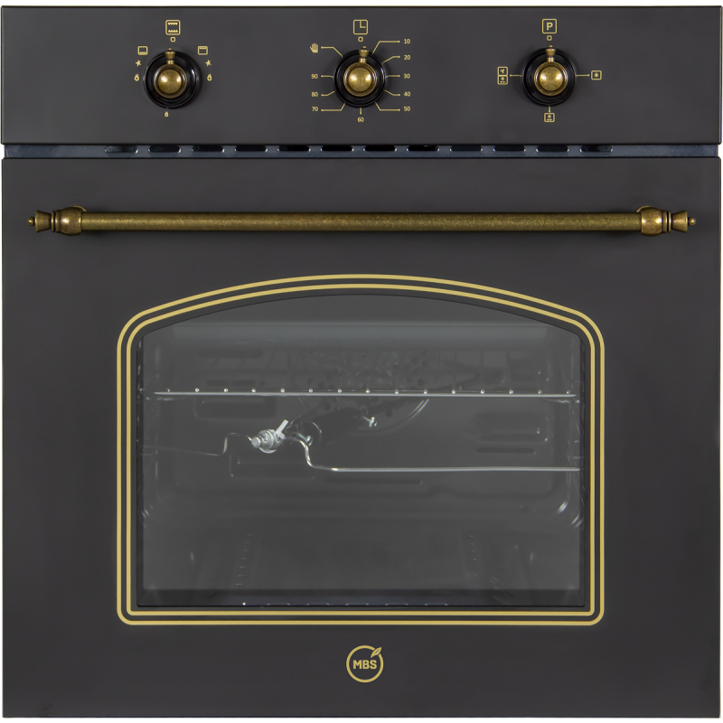 Газовый духовой шкаф MBS DG-607BL																		 — описание, фото, цены в интернет-магазине PT Stores