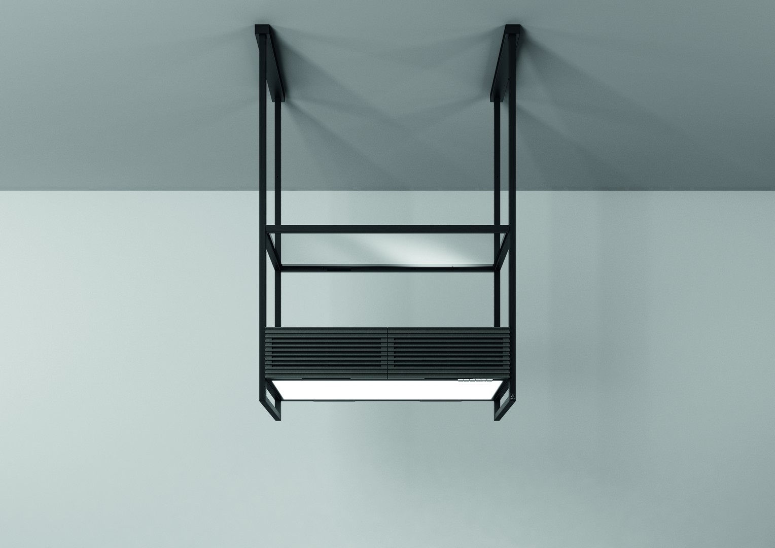 Островная вытяжка ELICA OPEN SUITE SUPERIOR BL/F/80																		 — описание, фото, цены в интернет-магазине PT Stores