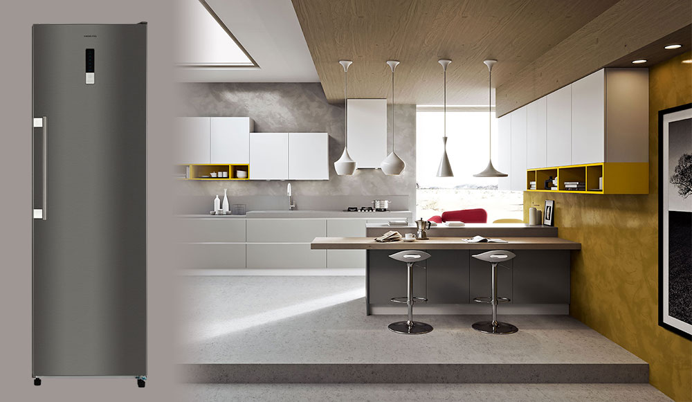 Купить Морозильная камера HIBERG VFR-35D NFX — Фото 4