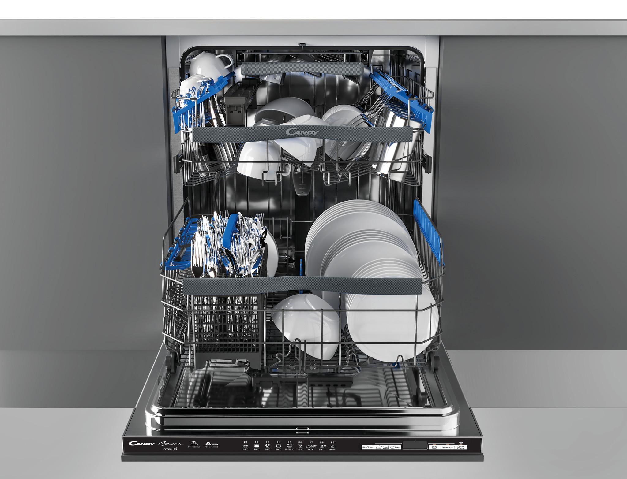 Купить Встраиваемая посудомоечная машина CANDY CDIN1D632PB-07 — Фото 3