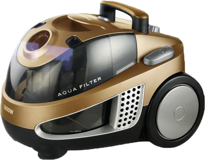 Пылесос SHIVAKI SVC-1748GLD золотистый																		 — описание, фото, цены в интернет-магазине PT Stores